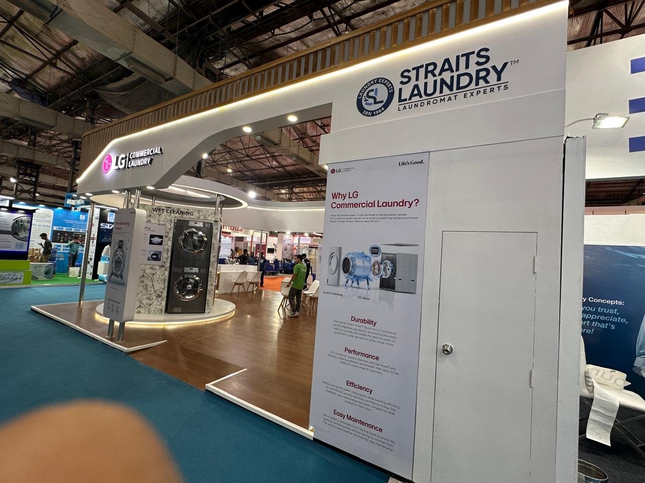 LG — Commercial laundry, retail thinking