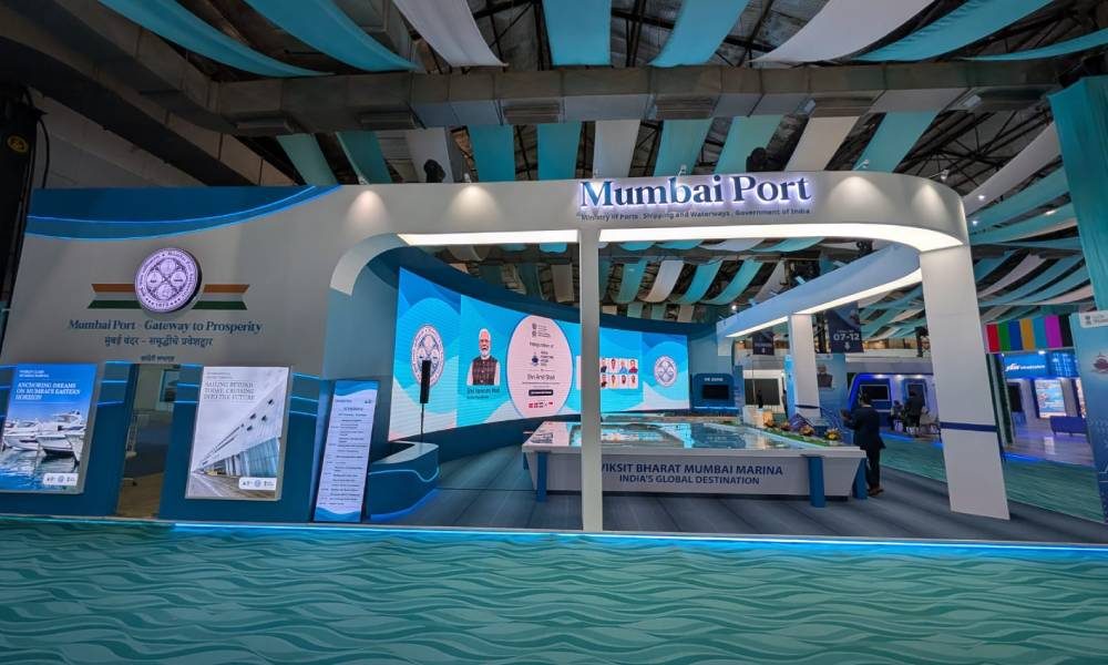 Mumbai Port Authority — India Maritime Week, at full scale